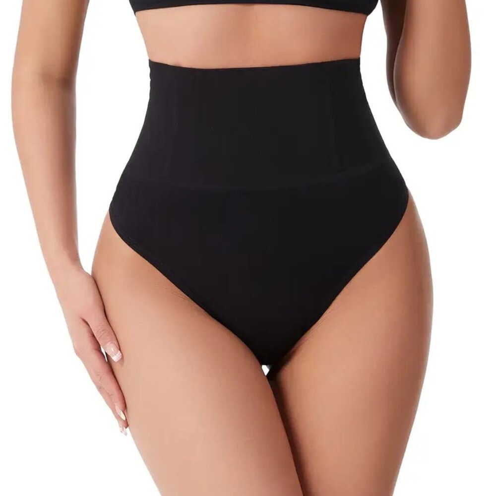 👗 NEW High Rise Thong, Tummy Control Compression Panties
